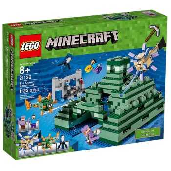 Lego set Minecraft the ocean monument LE21136